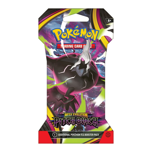 Pokémon TCG: Mega Evolution - Pitch Black - Sleeved Booster Pack