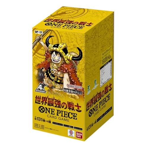 One Piece OP-17 The World's Strongest Warriors Booster Box - Japanese